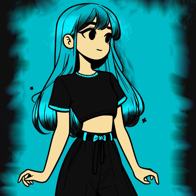 girl in a cute crop top