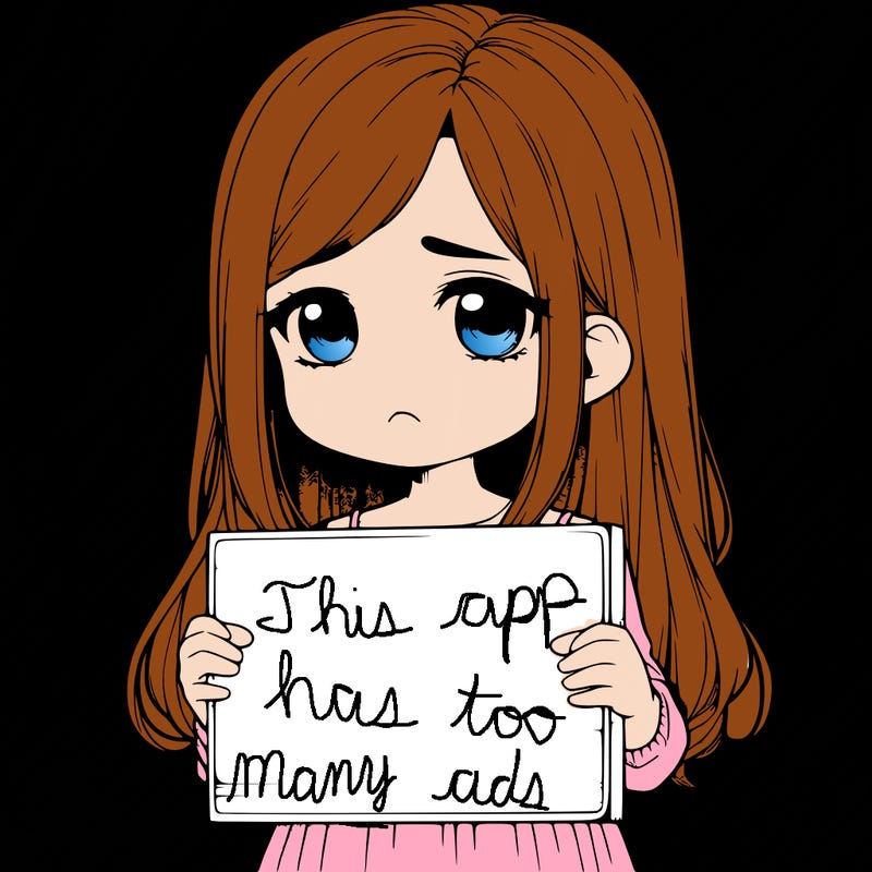 sad realistic girl holding a blank sign