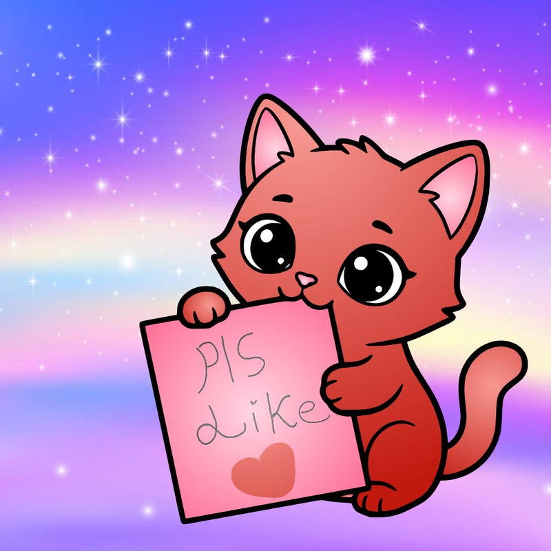 a small cat with a blank sheet of paper in its hand. the cat is sooooooo cute!