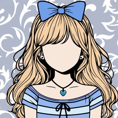 realistic girl no face