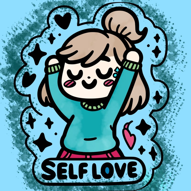 self-love sticker