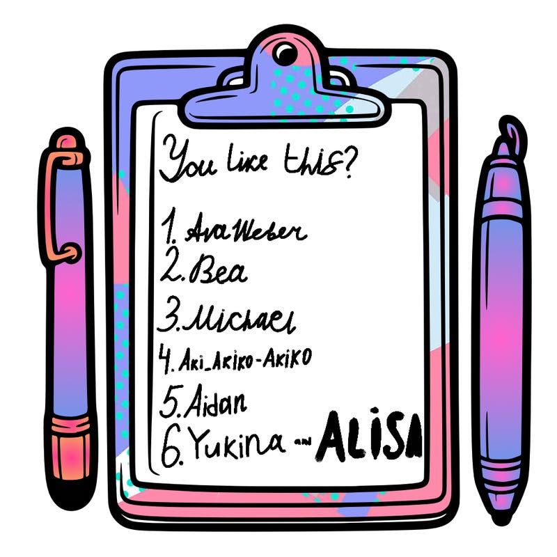 blank clip board with pen