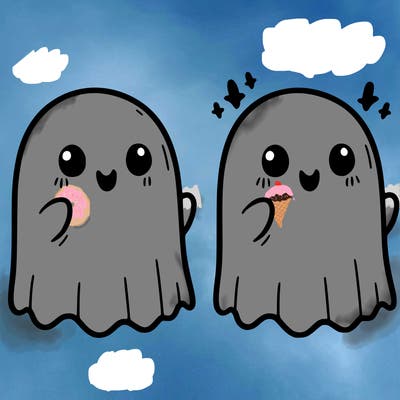 cute ghost