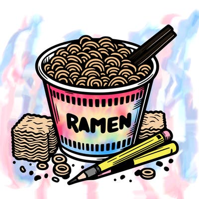 ramen noodles