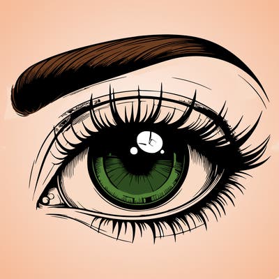 realistic eye