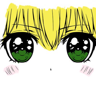 anime eyes