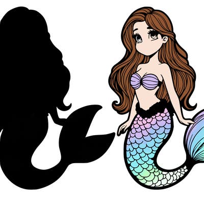 realistis mermaid