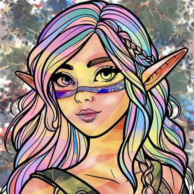 realistic elf girl