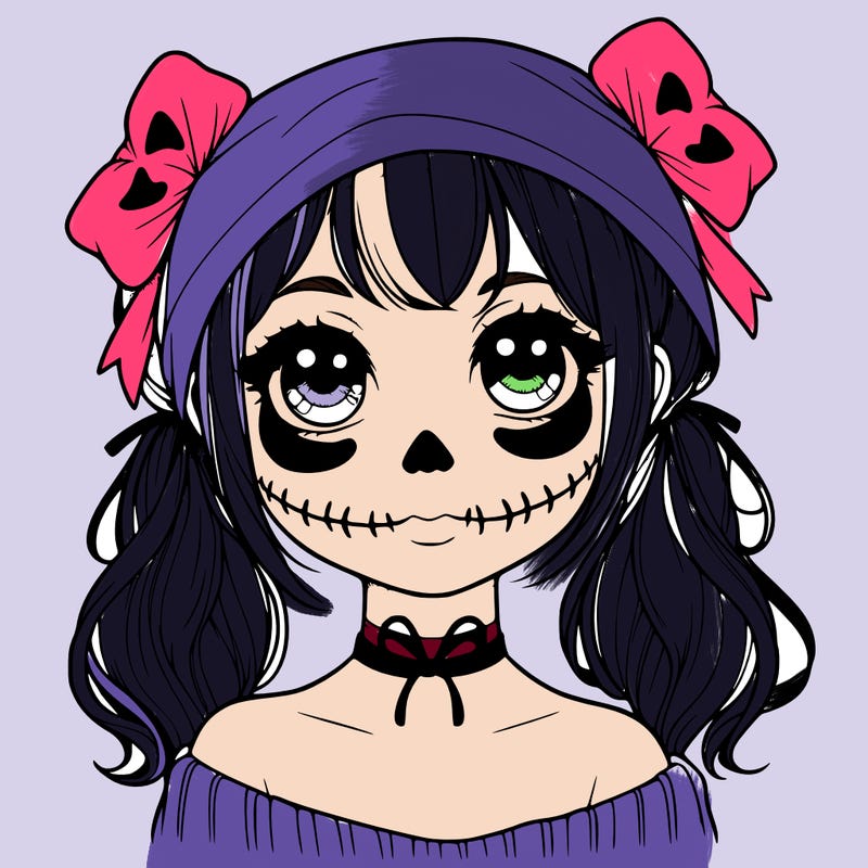 realistic girl halloween