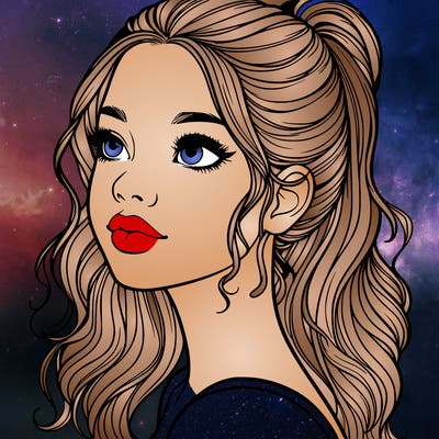 beautiful realistic girl