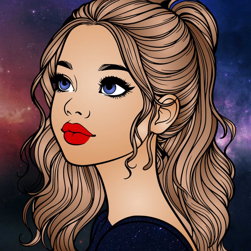 beautiful realistic girl