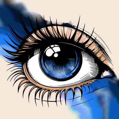 realistic eye