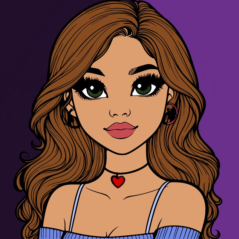 realistic pretty girl