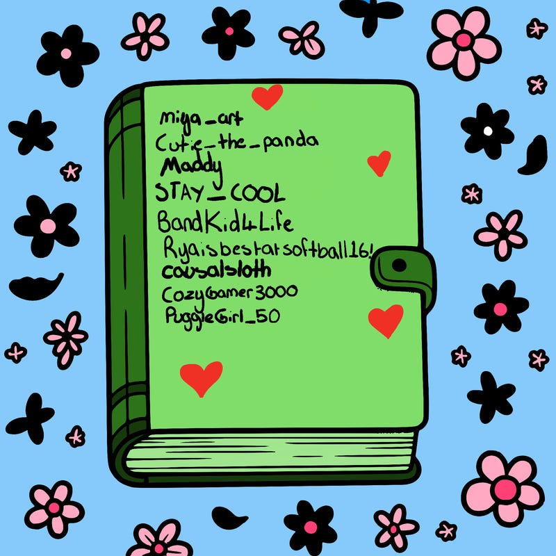 book with empty front cover