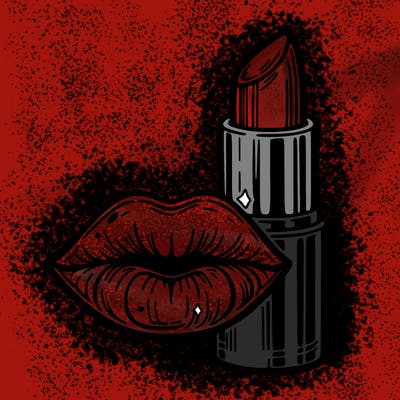 lips and lipstick