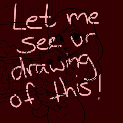 girl with cat in her arms next to window