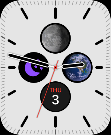 Simple Sleep Timer for Babies - Apple Watch face featuring the Simple Sleep Timer for Babies complication