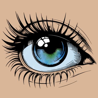 realistic eye