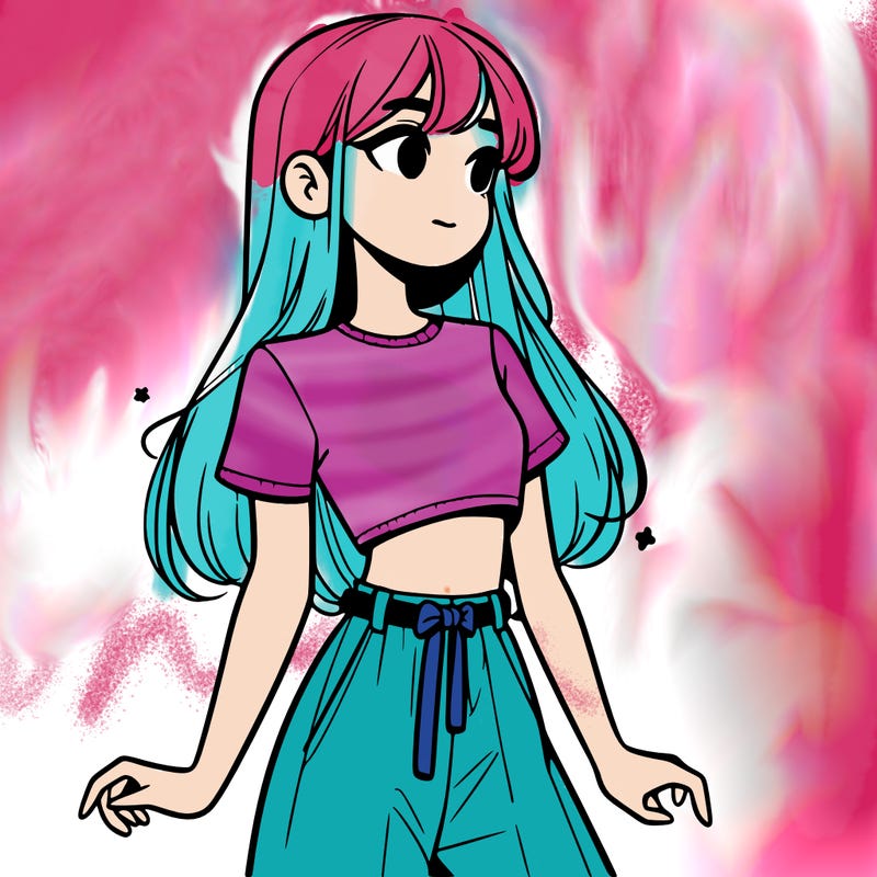 girl in a cute crop top