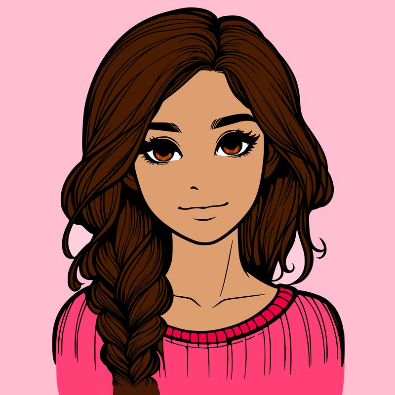 realistic teenage girl