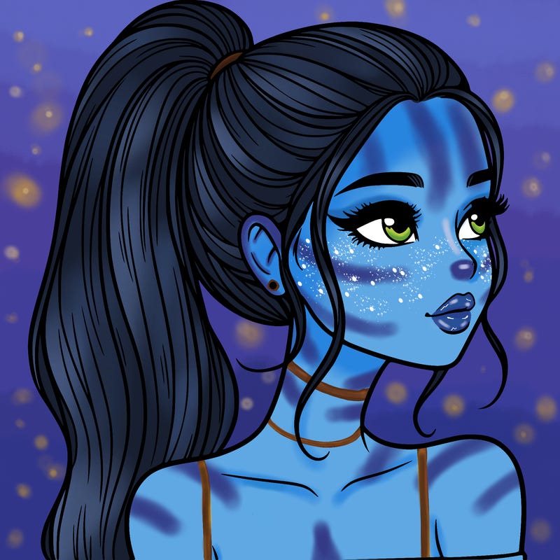 a beautiful and realistic girl with a high pony tail