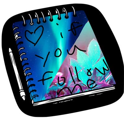 a blank sketch pad
