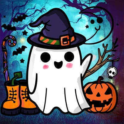halloween ghost
