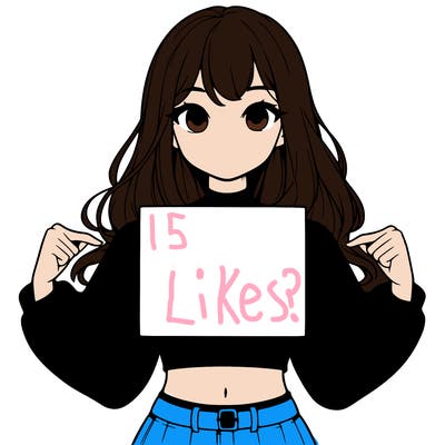 girl holding a blank sign in a long sleeve crop top