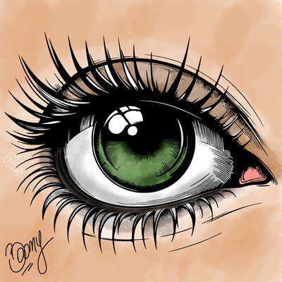 realistic eye