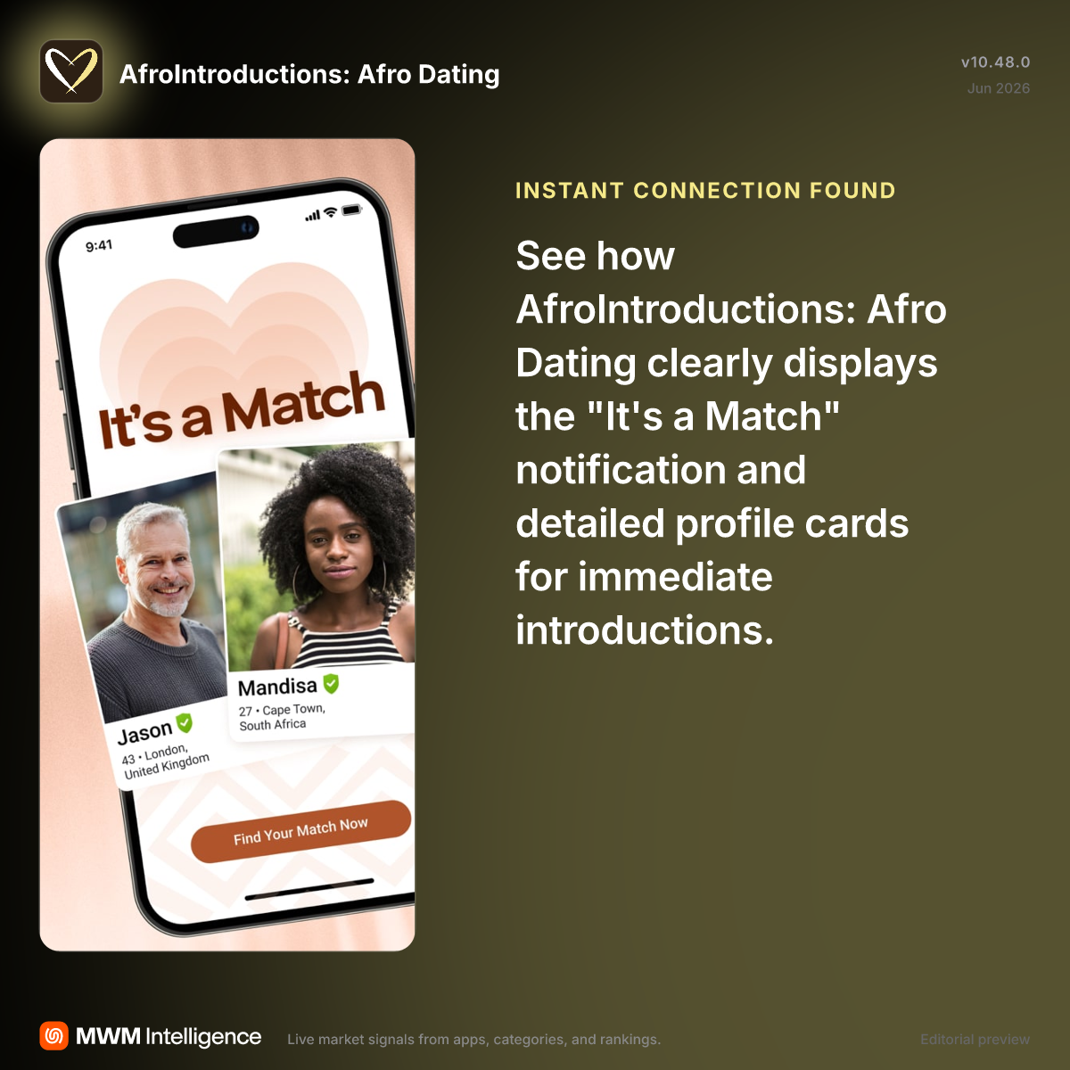 AfroIntroductions: Afro Dating - Lifestyle App | MWM