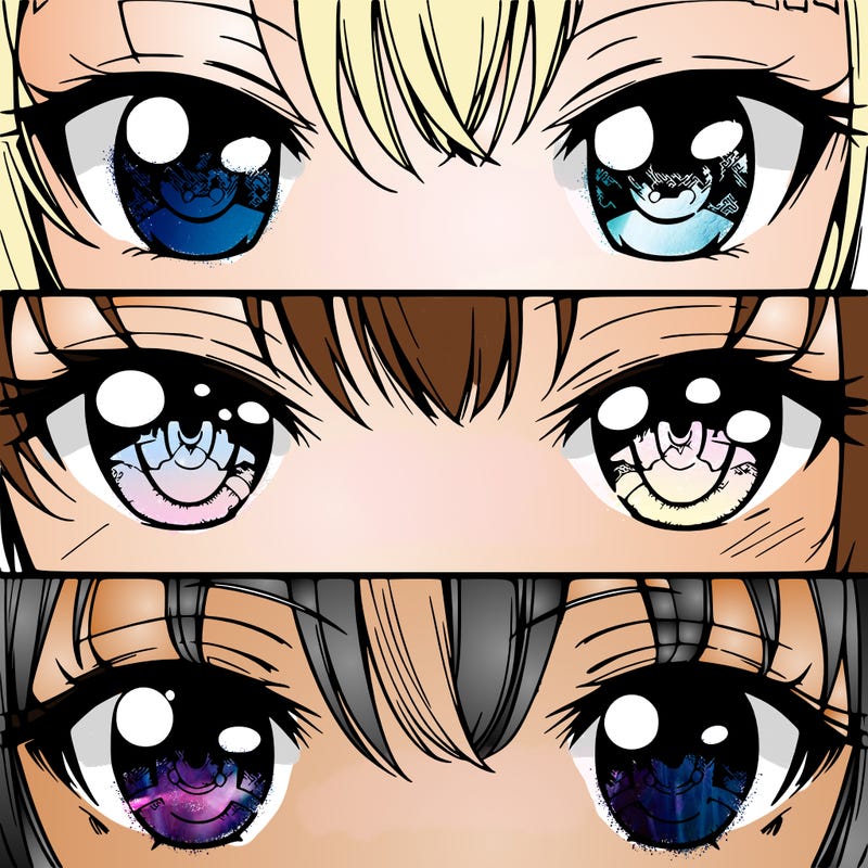 anime eyes