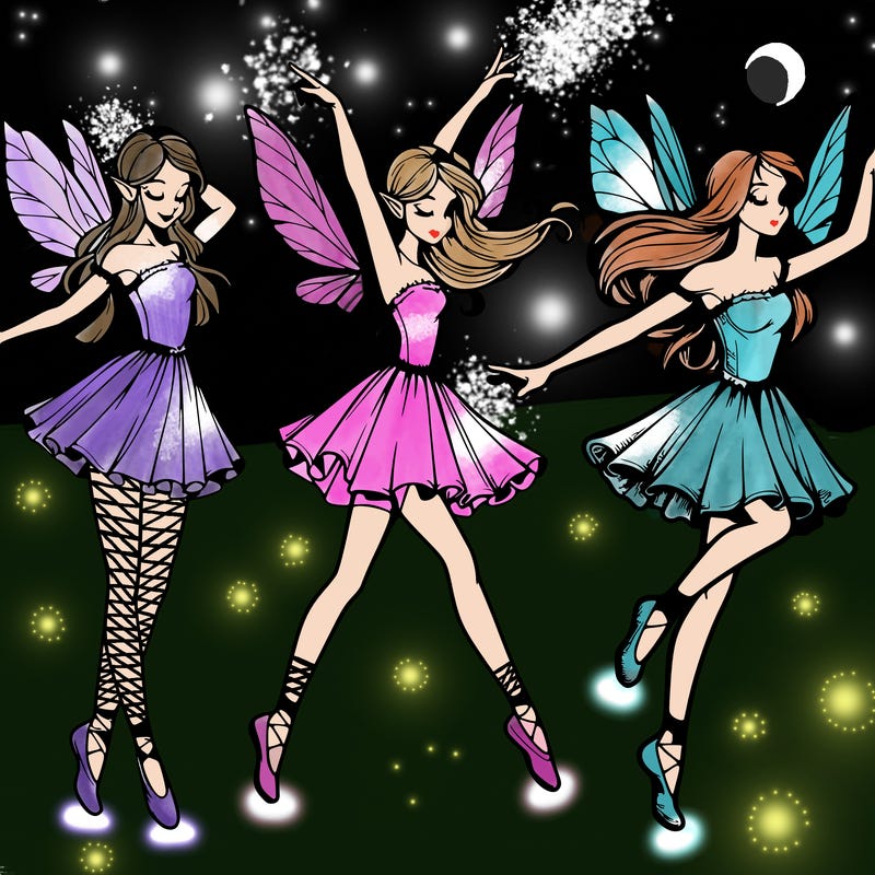 realistic dancing fairy
