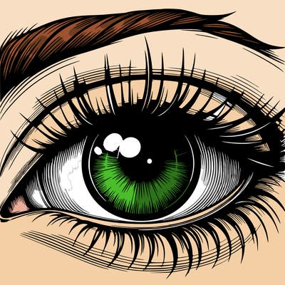 realistic eye