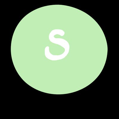 a plain circle with nothing else