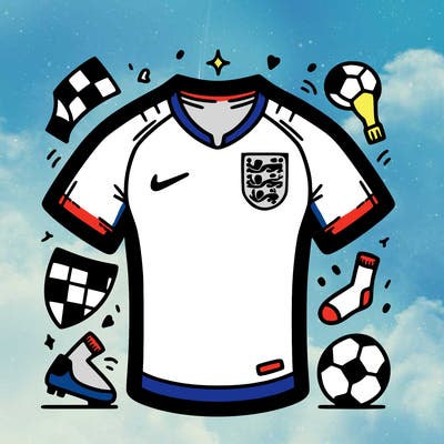 england football shirt
