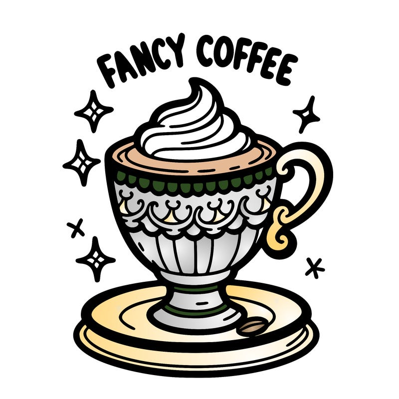 fancy coffee