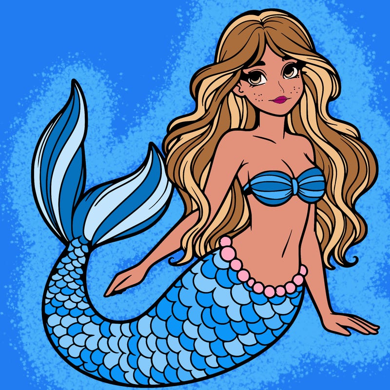 realistic mermaid