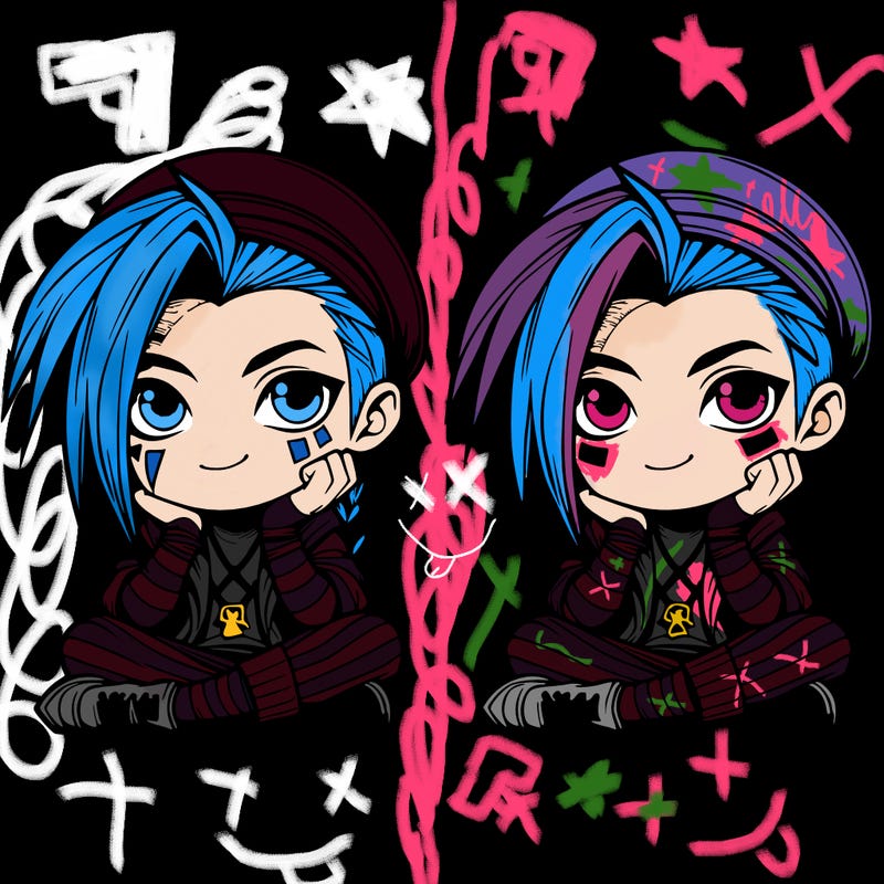 realistic jinx arcane