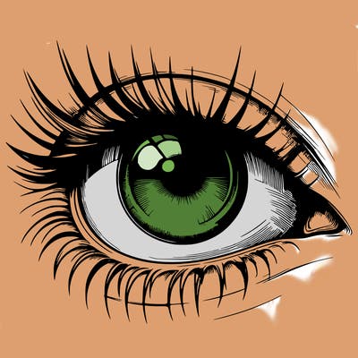 realistic eye