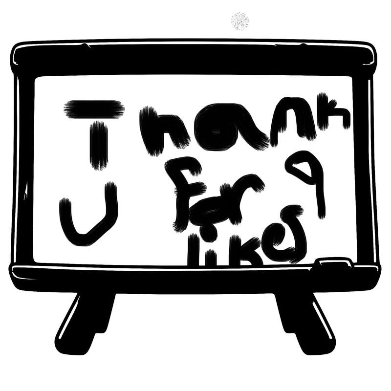 blank board