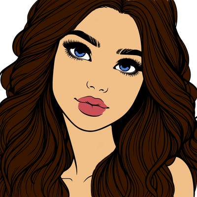 beautiful realistic girl