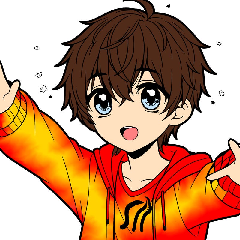 cute anime boy