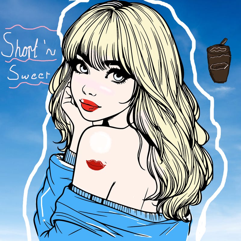 realistic girl with bangs looking over her shoulder