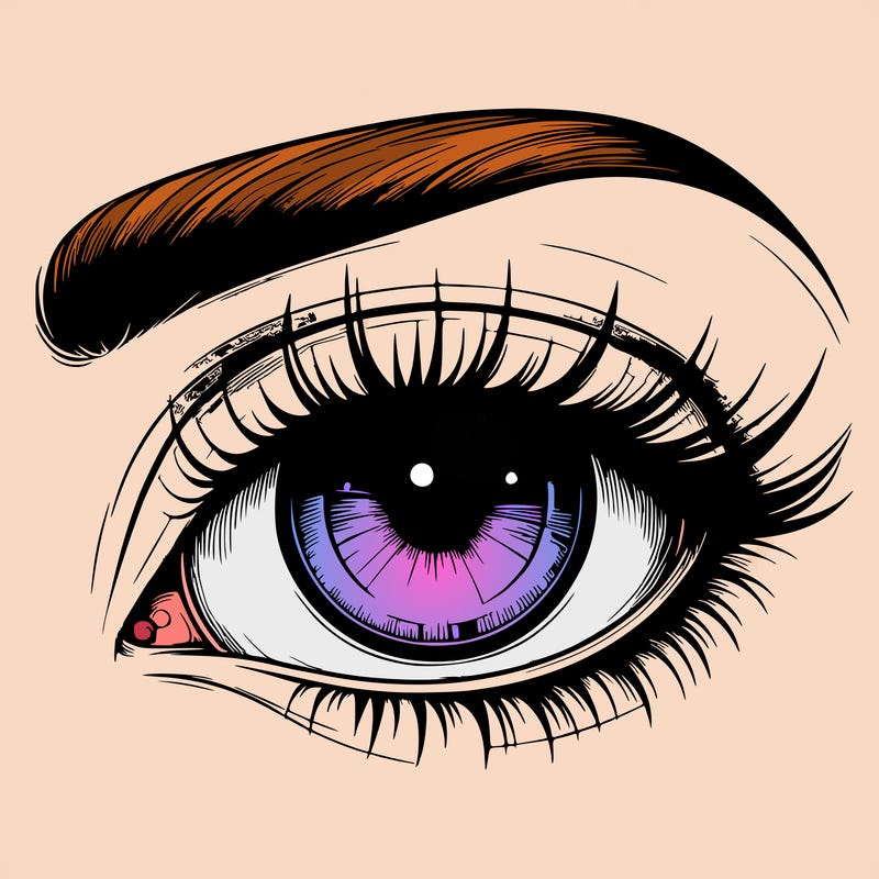 realistic eye