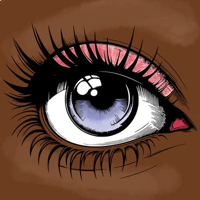 realistic eye
