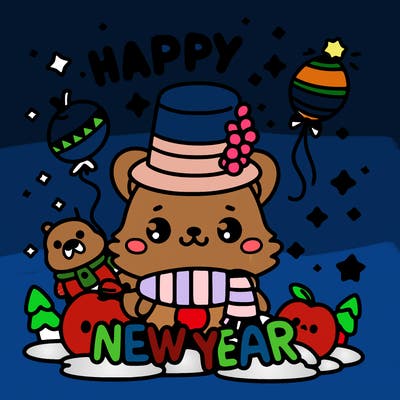 message : happy new year