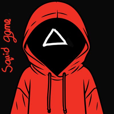 faceless girl in hoodie