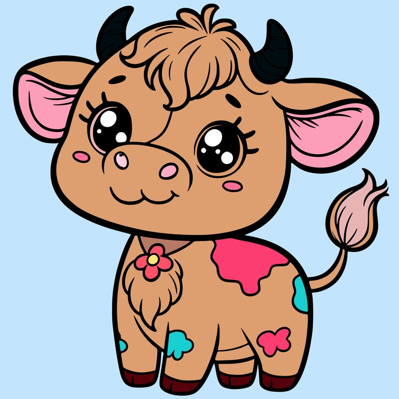 cute cow