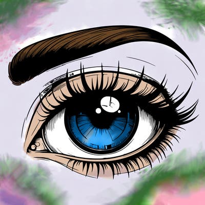 realistic eye