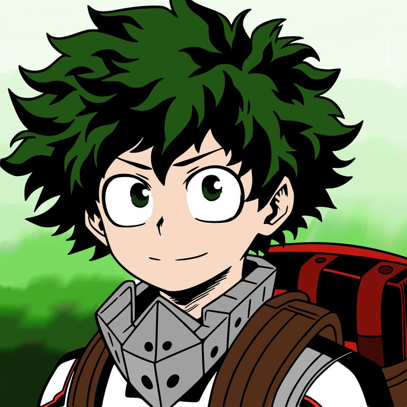 deku anime my hero academia